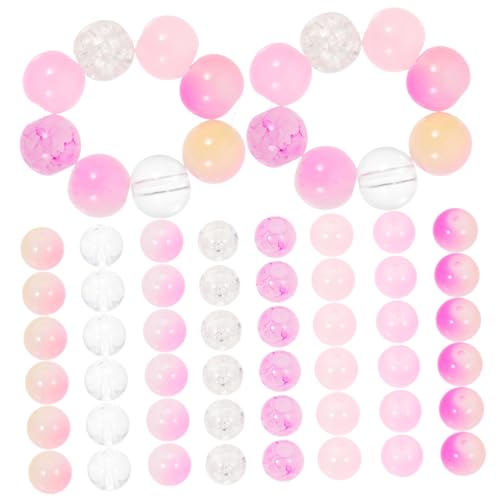FIXOSHEE 200 Stück Glasperlen Rund Zweifarbig Craquelé Bunte Schmuckperlen zum Auffädeln für DIY Halsketten Armbänder Kreative Schmuckherstellung und Dekoration FIXOSHEE 200 Stück Glasperlen Rund Zweifarbig Craquelé Bunte Schmuckperlen zum Auffädeln für DIY Halsketten Armbänder Kreative Schmuckherstellung und Dekoration von FIXOSHEE