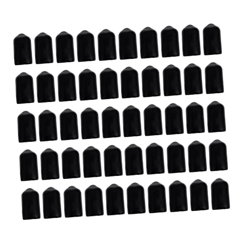 FIXOSHEE 200 Stück Gummi Endkappen Schwarz Rundrohr Gewindeschutz Elastische Schraubenschutzkappen Flexible Schutzkappen für Schraubenbolzen Rohrpfosten FIXOSHEE 200 Stück Gummi Endkappen Schwarz Rundrohr Gewindeschutz Elastische Schraubenschutzkappen Flexible Schutzkappen für Schraubenbolzen Rohrpfosten von FIXOSHEE