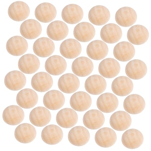 FIXOSHEE 200 Stück Halbe Holzkugeln Halbkreis Holzperlen für DIY Schmuck Basteln Armbänder und Dekoration Naturholz Handgefertigt Sicher und Langlebig FIXOSHEE 200 Stück Halbe Holzkugeln Halbkreis Holzperlen für DIY Schmuck Basteln Armbänder und Dekoration Naturholz Handgefertigt Sicher und Langlebig von FIXOSHEE