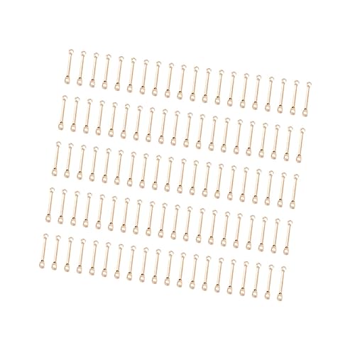 FIXOSHEE 200Stücke Teardrop Ohrring Zubehör Goldfarbene Verbindungsstangen für Handgemachten Schmuck DIY Ohrringe Bastelzubehör Eardrop Schmuckteile für Frauen FIXOSHEE 200Stücke Teardrop Ohrring Zubehör Goldfarbene Verbindungsstangen für Handgemachten Schmuck DIY Ohrringe Bastelzubehör Eardrop Schmuckteile für Frauen von FIXOSHEE