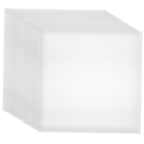 FIXOSHEE 20Blätter Wasserlösliches Stickpapier Transferpapier für Stoffe DIY Stickstabilisatoren für Präzise Designs und Vielseitige Anwendungen Einfach von FIXOSHEE