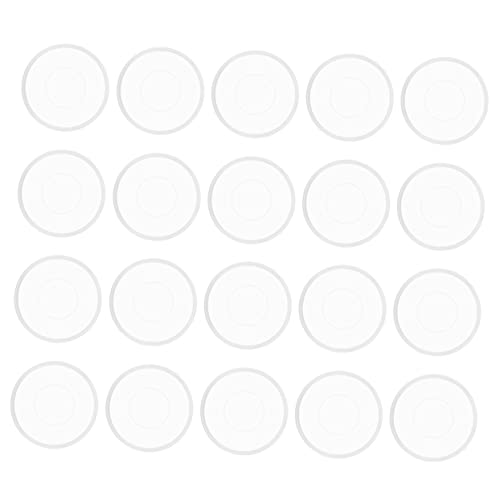 FIXOSHEE 20Stücke Buchbinderinge aus Transparente Bindescheiben für Notizbücher Planer und DIY Projekte Langlebig und Praktisch für Künstler Studenten FIXOSHEE 20Stücke Buchbinderinge aus Transparente Bindescheiben für Notizbücher Planer und DIY Projekte Langlebig und Praktisch für Künstler Studenten von FIXOSHEE