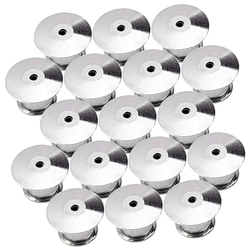 FIXOSHEE 22Stücke Teiliges Austauschbare Stiftrücken Brosche Verschlüsse Robustem für DIY Handwerksprojekte und Schmuckherstellung Langlebig und Leicht für Fotos von FIXOSHEE