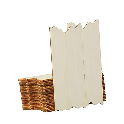 FIXOSHEE 24 Stück Teiliges DIY Holzschild Umweltfreundliche Leere Holzplatten für Bastelprojekte zum Dekorieren und Beschriften für Zuhause oder Geschäfte FIXOSHEE 24 Stück Teiliges DIY Holzschild Umweltfreundliche Leere Holzplatten für Bastelprojekte zum Dekorieren und Beschriften für Zuhause oder Geschäfte von FIXOSHEE