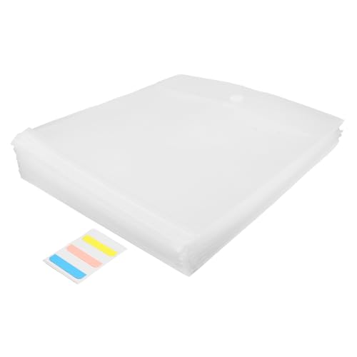 FIXOSHEE 24 Stück Teiliges Dokumenten-organizer Verschluss Klare Etikettenfächer Vielseitiger Aufbewahrungsbeutel für Scrapbooking Bastelpapier und Karton Tragbar und Flexibel für FIXOSHEE 24 Stück Teiliges Dokumenten-organizer Verschluss Klare Etikettenfächer Vielseitiger Aufbewahrungsbeutel für Scrapbooking Bastelpapier und Karton Tragbar und Flexibel für von FIXOSHEE