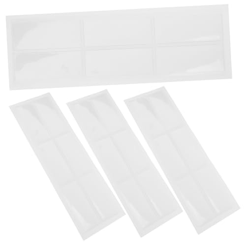 FIXOSHEE 24 Stück Teiliges Transparente Wasserdichte Etikettenhalter mit Selbstklebendem Rücken Wiederverwendbare Kunststoff Etikettentaschen für Regale Aufbewahrungsboxen Aktenordner und FIXOSHEE 24 Stück Teiliges Transparente Wasserdichte Etikettenhalter mit Selbstklebendem Rücken Wiederverwendbare Kunststoff Etikettentaschen für Regale Aufbewahrungsboxen Aktenordner und von FIXOSHEE