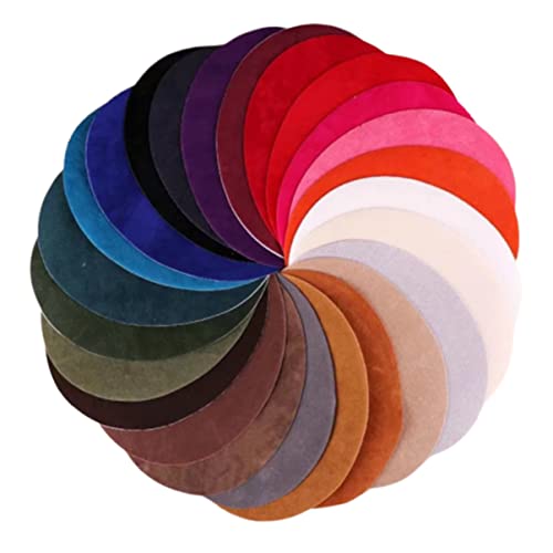 FIXOSHEE 25 Stück Kits für Wildlederstoff Patches Ovale Flicken für Pullover Jeans Jacken Selbstklebende Stoffflicken Reparatur und Dekorationsaufkleber für Kleidung FIXOSHEE 25 Stück Kits für Wildlederstoff Patches Ovale Flicken für Pullover Jeans Jacken Selbstklebende Stoffflicken Reparatur und Dekorationsaufkleber für Kleidung von FIXOSHEE