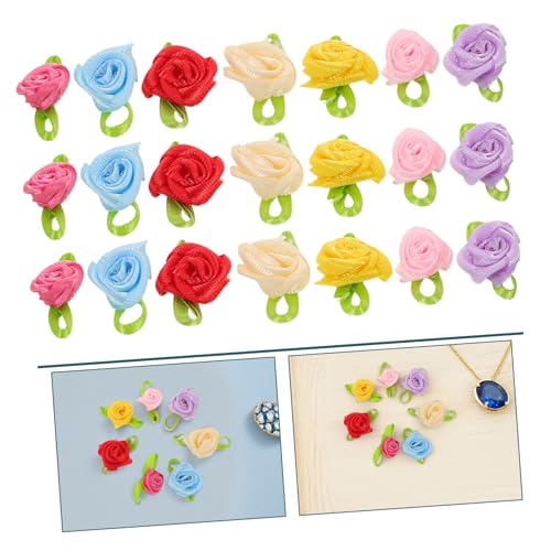 FIXOSHEE 250 Stück Mini Satinband Rosen mit Blättern Handgefertigte Künstliche Kleine Rosen für Diy Bastelarbeiten Leichte Langlebige Stoffblumen für Hochzeits und Festdekorationen FIXOSHEE 250 Stück Mini Satinband Rosen mit Blättern Handgefertigte Künstliche Kleine Rosen für Diy Bastelarbeiten Leichte Langlebige Stoffblumen für Hochzeits und Festdekorationen von FIXOSHEE