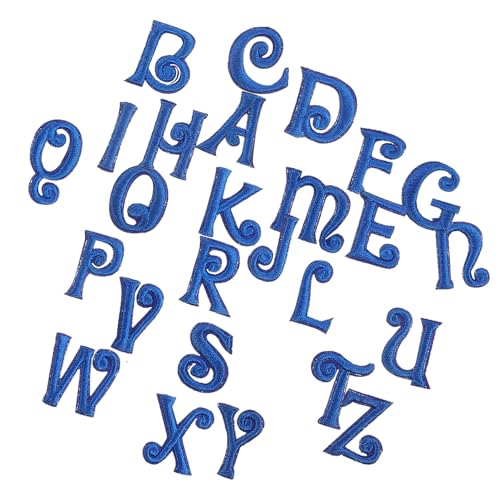 FIXOSHEE 26 Stück Teiliges Blaues Bestickte Applikationen zum Aufbügeln und Nähen Vielseitige Reparaturflicken für Jeans Kleidung Hüte und DIY dekoration Starke Haftung mit FIXOSHEE 26 Stück Teiliges Blaues Bestickte Applikationen zum Aufbügeln und Nähen Vielseitige Reparaturflicken für Jeans Kleidung Hüte und DIY dekoration Starke Haftung mit von FIXOSHEE