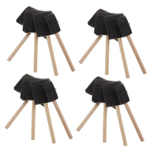 FIXOSHEE 26 Stück Teiliges Schwammpinsel mit Holzgriff Malwerkzeug für Verschiedene Wiederverwendbare Leichte Schwamm Pinsel für Fingerfarben und DIY Bastelprojekte FIXOSHEE 26 Stück Teiliges Schwammpinsel mit Holzgriff Malwerkzeug für Verschiedene Wiederverwendbare Leichte Schwamm Pinsel für Fingerfarben und DIY Bastelprojekte von FIXOSHEE