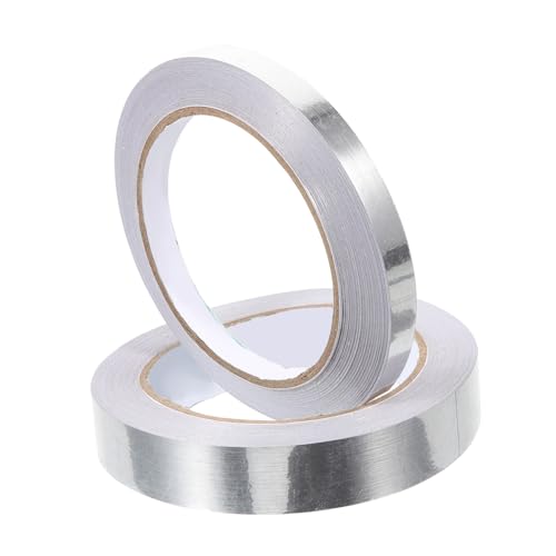 FIXOSHEE 2Rollen Metallic Klebeband Selbstklebendes Dekorationsband für DIY Projekte Geschenkverpackungen und Scrapbooking Vielseitig Einsetzbar Haftet von FIXOSHEE
