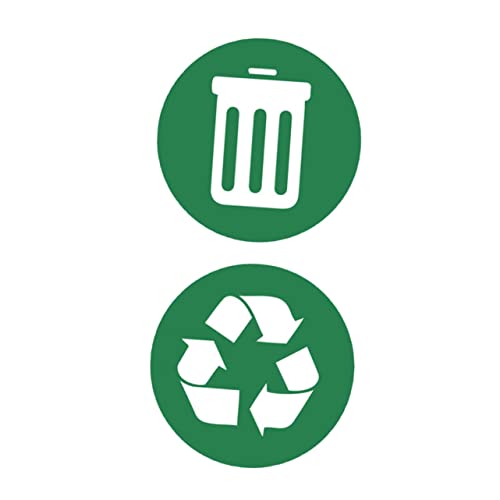FIXOSHEE 2Stücke Abfall Sortieraufkleber Selbstklebende Mülleimer Recycling Etiketten für Einfache Mülltrennung Wasserdichtes Material für Langlebige Nutzung Praktische FIXOSHEE 2Stücke Abfall Sortieraufkleber Selbstklebende Mülleimer Recycling Etiketten für Einfache Mülltrennung Wasserdichtes Material für Langlebige Nutzung Praktische von FIXOSHEE