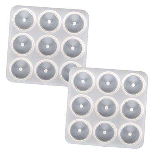 FIXOSHEE 2Stücke Halskette Silikonform Epoxid Gießform für DIY Anhänger Wiederverwendbar nicht Klebend für Schmuckherstellung und Bastelprojekte FIXOSHEE 2Stücke Halskette Silikonform Epoxid Gießform für DIY Anhänger Wiederverwendbar nicht Klebend für Schmuckherstellung und Bastelprojekte von FIXOSHEE