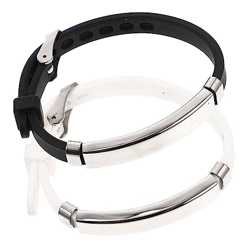 FIXOSHEE 2Stücke Silikon Armbänder Leuchtenden Geschenkidee für Kindertag Festival und Besondere Anlässe und Leicht Tragbar von FIXOSHEE