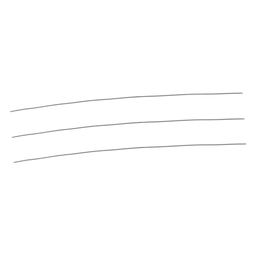 FIXOSHEE 3 Stück Hitzebeständiger Wolframdraht für Keramikschmuck Töpferofen Zubehör Hochtemperaturbeständig Brenndraht für Keramische Brennvorgänge und DIY Sculpting Wire von FIXOSHEE