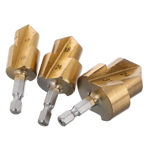 FIXOSHEE 3 Stück Teiliges Bohrersatz Set mit Sechskantschaft Heavy duty Reaming Drill Bits Langlebige Ppr Rohrinstallationswerkzeuge Vielseitig für Rohrverschraubungen Effizientes FIXOSHEE 3 Stück Teiliges Bohrersatz Set mit Sechskantschaft Heavy duty Reaming Drill Bits Langlebige Ppr Rohrinstallationswerkzeuge Vielseitig für Rohrverschraubungen Effizientes von FIXOSHEE