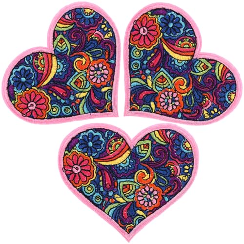 FIXOSHEE 3 Stück Teiliges Gestickte Applikationen für Kleidung Aufbügel Patches für Jeans Diy Flicken für Taschen und Hüte Praktische Dekoration und Reparatur FIXOSHEE 3 Stück Teiliges Gestickte Applikationen für Kleidung Aufbügel Patches für Jeans Diy Flicken für Taschen und Hüte Praktische Dekoration und Reparatur von FIXOSHEE