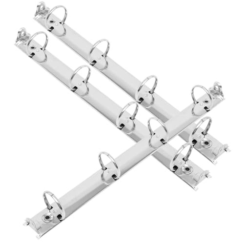 FIXOSHEE 3 Stück Teiliges Metall Bindesystem für Loose Leaf Ordner Langlebige Erweiterbare Ringmechanismen mit Löchern Leichter Binder Rückeneinsatz für Büro Planer und FIXOSHEE 3 Stück Teiliges Metall Bindesystem für Loose Leaf Ordner Langlebige Erweiterbare Ringmechanismen mit Löchern Leichter Binder Rückeneinsatz für Büro Planer und von FIXOSHEE