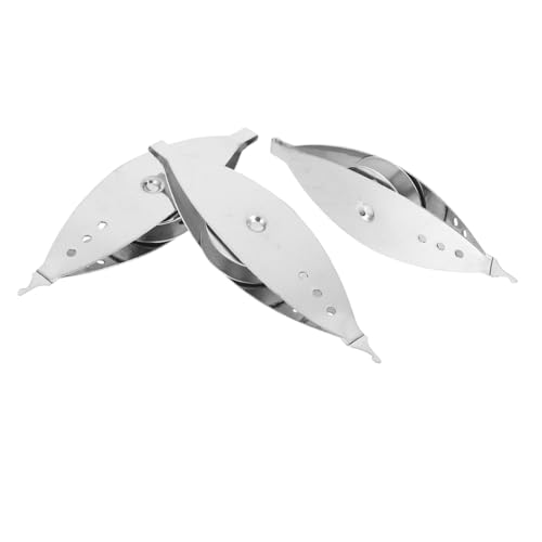 FIXOSHEE 3 Stück Teiliges Metall Tatting Shuttle für Spitzenherstellung Leichtes Strapazierfähiges Handarbeitszubehör Komfortabel zu Halten für Web und Strickprojekte FIXOSHEE 3 Stück Teiliges Metall Tatting Shuttle für Spitzenherstellung Leichtes Strapazierfähiges Handarbeitszubehör Komfortabel zu Halten für Web und Strickprojekte von FIXOSHEE