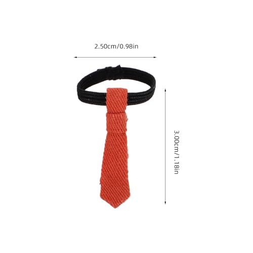 FIXOSHEE 3 Stück Teiliges Puppen Krawatten Bunte Farbechte Miniatur Neckties aus Weichem Material für Bjd Puppenhaus Kleidung Geeignet als Stilvolles Accessoire und Geschenk für von FIXOSHEE