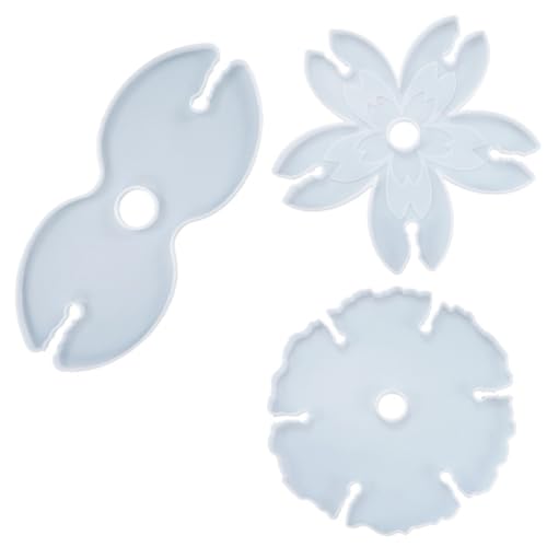 FIXOSHEE 3 Stück Teiliges Silikon Epoxidharz Weinregal Gießform DIY Weinglashalter Flexible Langlebige Cup Halterung Mould für Dekorative Tabletts und Untersetzer Handwerk FIXOSHEE 3 Stück Teiliges Silikon Epoxidharz Weinregal Gießform DIY Weinglashalter Flexible Langlebige Cup Halterung Mould für Dekorative Tabletts und Untersetzer Handwerk von FIXOSHEE