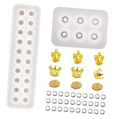 FIXOSHEE 3 Stück Teiliges Silikon hängeanhänger formset Langlebige nicht Haftende DIY Schmuckharzformen Einfach zu Reinigen und Wiederverwendbar für Epoxidharz Schmuckherstellung FIXOSHEE 3 Stück Teiliges Silikon hängeanhänger formset Langlebige nicht Haftende DIY Schmuckharzformen Einfach zu Reinigen und Wiederverwendbar für Epoxidharz Schmuckherstellung von FIXOSHEE