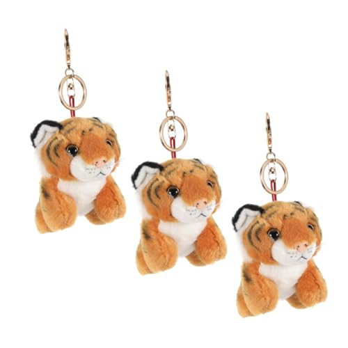 FIXOSHEE 3 Stück Teiliges Tiger Schlüsselanhänger Set Plüsch Tieranhänger für Rucksack Schlüssel Soft Kuschelig Partygeschenk Shower Geburtstag FIXOSHEE 3 Stück Teiliges Tiger Schlüsselanhänger Set Plüsch Tieranhänger für Rucksack Schlüssel Soft Kuschelig Partygeschenk Shower Geburtstag von FIXOSHEE