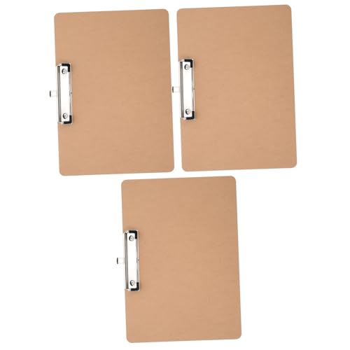FIXOSHEE 3 Stück Teiliges Tragbares Klemmbrett Querformat mit Stabilem Hartfaser design Flexibles Schreibbrett zum Klemmen von Dokumenten und Papieren für Büro Schule und Unterwegs FIXOSHEE 3 Stück Teiliges Tragbares Klemmbrett Querformat mit Stabilem Hartfaser design Flexibles Schreibbrett zum Klemmen von Dokumenten und Papieren für Büro Schule und Unterwegs von FIXOSHEE