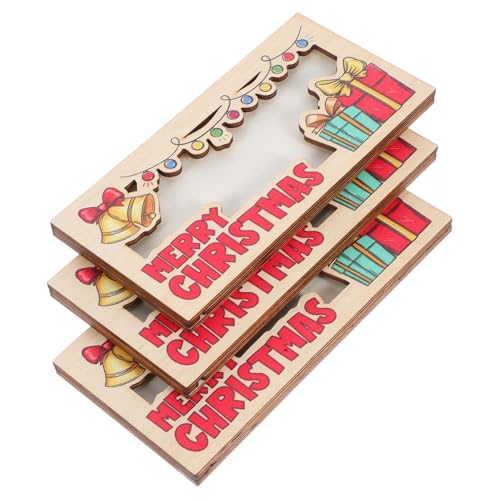 FIXOSHEE 3 Stück Teiliges Weihnachts Geldhalter aus Holz Kleiner Leichter Geld und Kartenhalter für Weihnachtsfeiern Vielseitiger Geldbeutel für Bargeldgeschenke Praktische Party Giveaways FIXOSHEE 3 Stück Teiliges Weihnachts Geldhalter aus Holz Kleiner Leichter Geld und Kartenhalter für Weihnachtsfeiern Vielseitiger Geldbeutel für Bargeldgeschenke Praktische Party Giveaways von FIXOSHEE