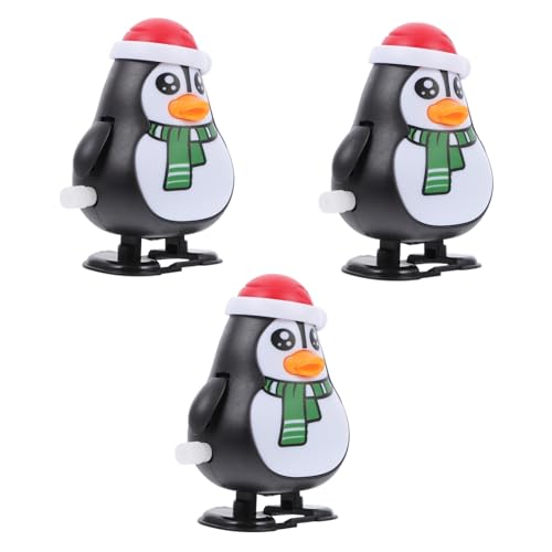 FIXOSHEE 3 Stück Teiliges Xmas Aufziehspielzeug mit Liebenswertem Cartoon Pinguin Federzug Laufspielzeug Sicher Party Mitgebsel für Jungen und Mädchen FIXOSHEE 3 Stück Teiliges Xmas Aufziehspielzeug mit Liebenswertem Cartoon Pinguin Federzug Laufspielzeug Sicher Party Mitgebsel für Jungen und Mädchen von FIXOSHEE