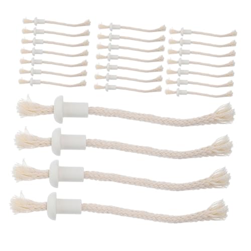 FIXOSHEE 30 Sätze Geflochtene Baumwoll Dochte mit Halterung Langlebige Öl Lampendochte Ersatz für Kerosinlaternen Stabile Brenndauer Einfache Installation Geeignet für DIY Kerzenherstellung FIXOSHEE 30 Sätze Geflochtene Baumwoll Dochte mit Halterung Langlebige Öl Lampendochte Ersatz für Kerosinlaternen Stabile Brenndauer Einfache Installation Geeignet für DIY Kerzenherstellung von FIXOSHEE