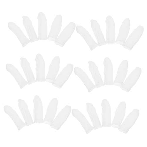 FIXOSHEE 30 Stück Anti-scenen-fingerabdeckung Geschützte Fingerabdeckungen Fingerschutz Daumenschutz Fingerspitzenabdeckungen Wiederverwendbare Fingerschützer Fingerhülsen Weiß Stoff FIXOSHEE 30 Stück Anti-scenen-fingerabdeckung Geschützte Fingerabdeckungen Fingerschutz Daumenschutz Fingerspitzenabdeckungen Wiederverwendbare Fingerschützer Fingerhülsen Weiß Stoff von FIXOSHEE
