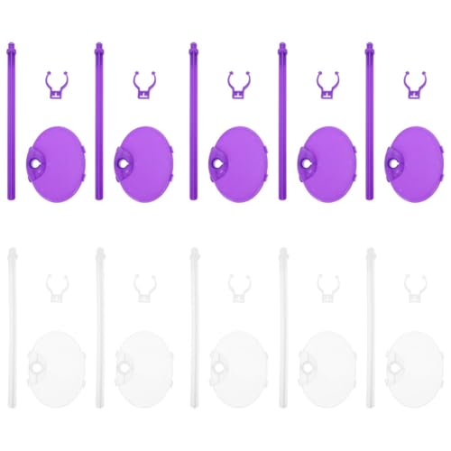 FIXOSHEE 30 Stück Stehclip Befestigungsrahmen Puppenständer Puppenhalter Puppenstützständer Puppenhalterung Stütze Puppenfigurenständer Puppendisplay Rack Babypuppenzubehör Displayzubehör von FIXOSHEE
