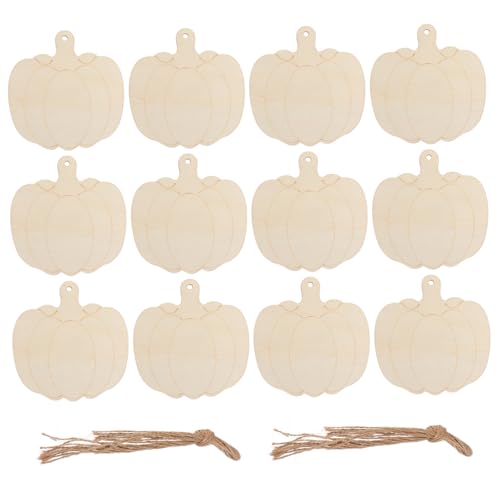 FIXOSHEE 30 Stück Teiliges Holz Kürbis zum Bemalen DIY Holzscheiben für Halloween Basteln Natürliche Baumscheiben Dekoration Kreative Holzanhänger für Herbstdeko FIXOSHEE 30 Stück Teiliges Holz Kürbis zum Bemalen DIY Holzscheiben für Halloween Basteln Natürliche Baumscheiben Dekoration Kreative Holzanhänger für Herbstdeko von FIXOSHEE