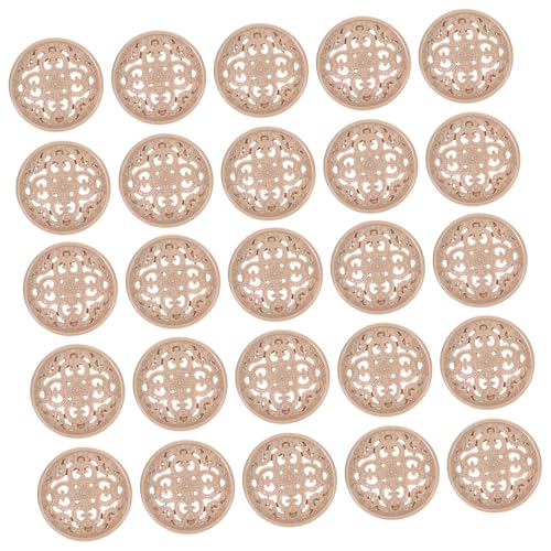 FIXOSHEE 30 Stück Teiliges Metallknöpfe mit Hohldesign Modische DIY Nähknöpfe für Kleidung und Handwerk Robustes Material für Blazer Cardigans Vintage Uniformen Goldfarben von FIXOSHEE