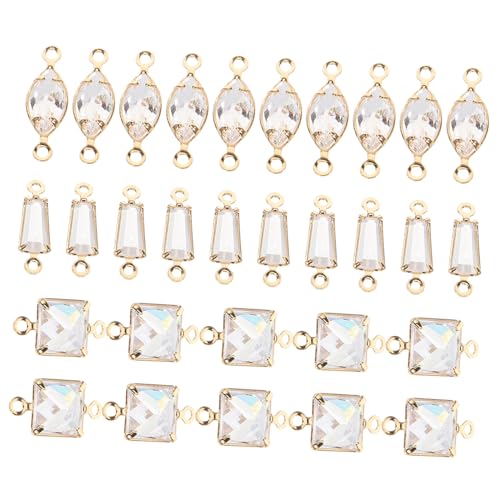 FIXOSHEE 30 Stück Teiliges Schmuckanhänger Leichtem Langlebigem Material Geometrische Tropfenform DIY Connectoren für Halsketten Ohrringe Armbänder Vintage Charms Zubehör für Kreative FIXOSHEE 30 Stück Teiliges Schmuckanhänger Leichtem Langlebigem Material Geometrische Tropfenform DIY Connectoren für Halsketten Ohrringe Armbänder Vintage Charms Zubehör für Kreative von FIXOSHEE
