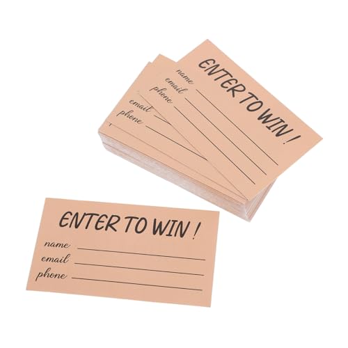 FIXOSHEE 300 Stück Blanko Raffle Tickets Stimmzettel Karten Mehrzweck Wahlkarten Kleine Gewinnkarten Für Party Schule Und Events von FIXOSHEE