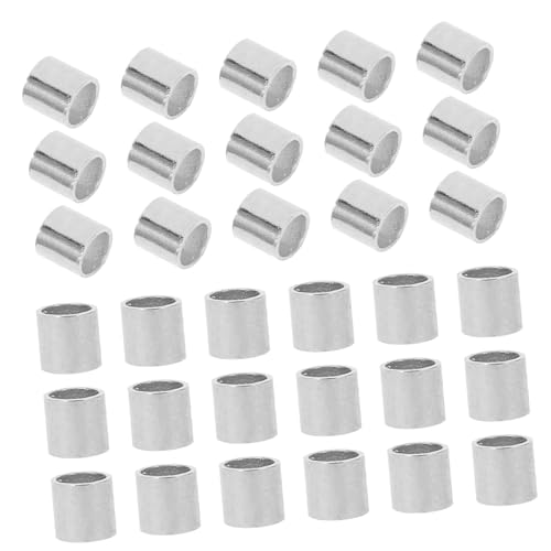 FIXOSHEE 300Stücke Quetschperlen für Schmuckherstellung Silberfarbene Crimpperlen zum Basteln DIY Zubehör für Armbänder und Ohrringe Vielseitig Einsetzbar FIXOSHEE 300Stücke Quetschperlen für Schmuckherstellung Silberfarbene Crimpperlen zum Basteln DIY Zubehör für Armbänder und Ohrringe Vielseitig Einsetzbar von FIXOSHEE