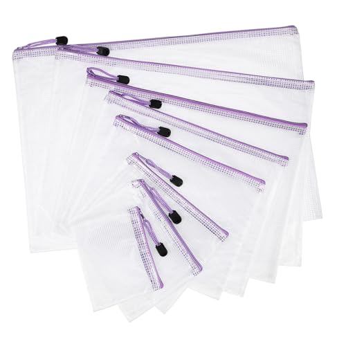 FIXOSHEE 32 Stück Teiliges Transparente Mesh Reißverschlusstaschen Verschiedene Langlebig Leichte Dokumentenorganizer Beutel für Büro Schule Reisen FIXOSHEE 32 Stück Teiliges Transparente Mesh Reißverschlusstaschen Verschiedene Langlebig Leichte Dokumentenorganizer Beutel für Büro Schule Reisen von FIXOSHEE