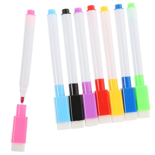 FIXOSHEE 32 Stück Teiliges Whiteboard Marker Abwischbar Wasserbasierte Bunte Whiteboard Stifte für Schule Büro Multifunktionale Dry Erase Marker Sanft Schreibend Leicht zu Reinigen für von FIXOSHEE
