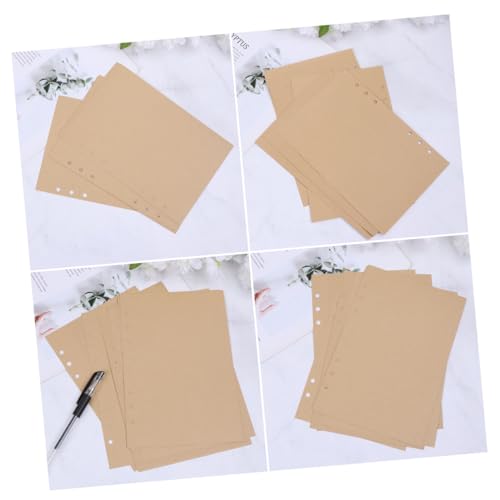 FIXOSHEE 320 Blatt Nachfüllpapier Leer Blanko Refill für Ringbuch Notizbuch Glattes Strapazierfähiges Papier für Schule Büro Reise Kompatibel mit Standard Ring Ordnern FIXOSHEE 320 Blatt Nachfüllpapier Leer Blanko Refill für Ringbuch Notizbuch Glattes Strapazierfähiges Papier für Schule Büro Reise Kompatibel mit Standard Ring Ordnern von FIXOSHEE