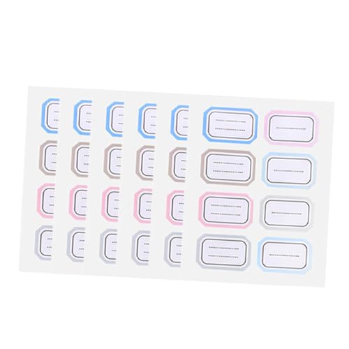 FIXOSHEE 36 Blatt Selbstklebende Handschriftliche Etiketten Aufkleber Bunte Mehrfunktionale Namenssticker Praktische Büro Zubehör für Haushalt Laden Klassifizierung und Organisation FIXOSHEE 36 Blatt Selbstklebende Handschriftliche Etiketten Aufkleber Bunte Mehrfunktionale Namenssticker Praktische Büro Zubehör für Haushalt Laden Klassifizierung und Organisation von FIXOSHEE