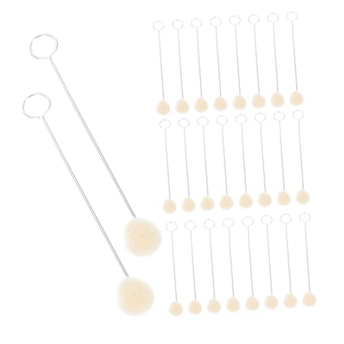 FIXOSHEE 36 Stück DIY-lederfärbe-wollpinsel, Wollballenbürste Mit Metallgriff, DIY-lederhandwerksfarbstoffe, Werkzeuge Und Zubehör, Lederhandwerks-färbe-Finish- FIXOSHEE 36 Stück DIY-lederfärbe-wollpinsel, Wollballenbürste Mit Metallgriff, DIY-lederhandwerksfarbstoffe, Werkzeuge Und Zubehör, Lederhandwerks-färbe-Finish- von FIXOSHEE