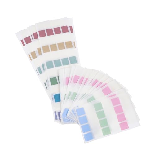 FIXOSHEE 3Packungen Selbstklebende Memo Aufkleber Büro Markierungsnotizen Vintage Design Praktische Notizblöcke für Zuhause und Büro Kleine und Mittlere von FIXOSHEE