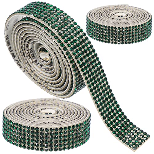 FIXOSHEE 3Rollen Yards Zartes Strassband Selbstklebend Dekoratives Diamantband für Bastelarbeiten Telefonzubehör DIY Dekorationen FIXOSHEE 3Rollen Yards Zartes Strassband Selbstklebend Dekoratives Diamantband für Bastelarbeiten Telefonzubehör DIY Dekorationen von FIXOSHEE