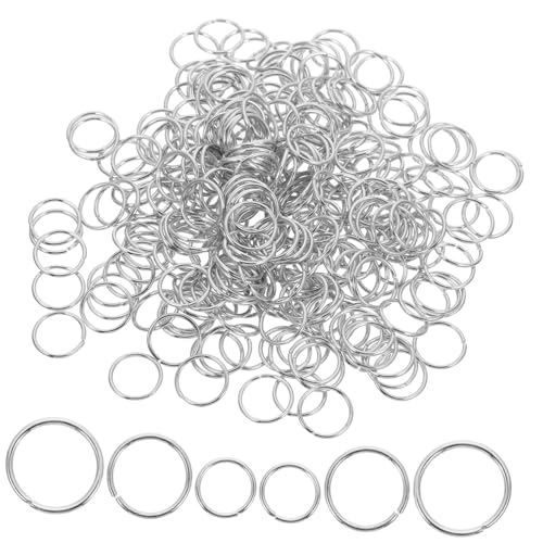 FIXOSHEE 3er Packungen Metall Sprungringe für DIY Schmuck Teilig Verschiedene Langlebige Verbindungsringe für Armbänder und Halsketten Vielseitig Einsetzbar und Praktisch FIXOSHEE 3er Packungen Metall Sprungringe für DIY Schmuck Teilig Verschiedene Langlebige Verbindungsringe für Armbänder und Halsketten Vielseitig Einsetzbar und Praktisch von FIXOSHEE