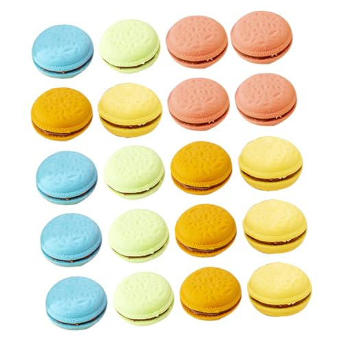 FIXOSHEE 4 Boxen Macaron Radiergummis für Kreativen Designs Sicher für Kinderhände als Belohnungen und Preise für Kindergarten Einzeln Verpackt für Unterricht von FIXOSHEE