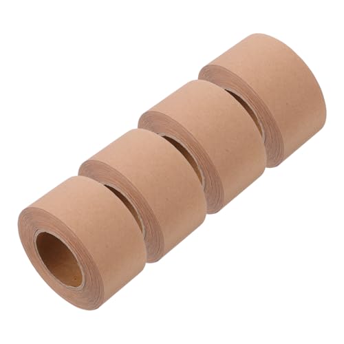 FIXOSHEE 4 Rollen Wasseraktiviertes Verpackungsband Wasserkraftpapier Selbstklebend Stark Haftend Verpackungsklebeband Für Kartonversiegelung Umzugspaket FIXOSHEE 4 Rollen Wasseraktiviertes Verpackungsband Wasserkraftpapier Selbstklebend Stark Haftend Verpackungsklebeband Für Kartonversiegelung Umzugspaket von FIXOSHEE
