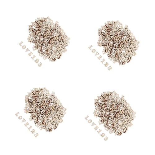 FIXOSHEE 4 Sätze Teiliges Holzbuchstaben Und Zahlen Set Naturbelassen Vielseitig Für Diy Bastelprojekte Frühe Bildung Wanddekoration Für Kreative Handwerks Und Lernanwendungen 200 Stück * 4 FIXOSHEE 4 Sätze Teiliges Holzbuchstaben Und Zahlen Set Naturbelassen Vielseitig Für Diy Bastelprojekte Frühe Bildung Wanddekoration Für Kreative Handwerks Und Lernanwendungen 200 Stück * 4 von FIXOSHEE