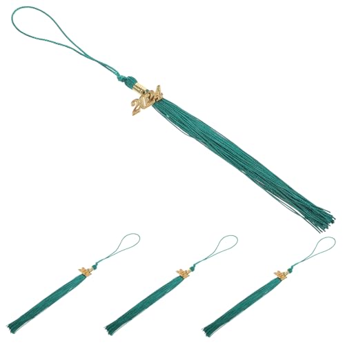 FIXOSHEE 4 Stück Abschlussquasten für Doktorhüte Dekorative Accessoires für Graduierung Leicht und Langlebig Design mit Anhänger Abschlussfeier Dekoration FIXOSHEE 4 Stück Abschlussquasten für Doktorhüte Dekorative Accessoires für Graduierung Leicht und Langlebig Design mit Anhänger Abschlussfeier Dekoration von FIXOSHEE